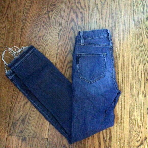 Paige Jacqueline Straight Jeans Sz 24 - Picture 2 of 7
